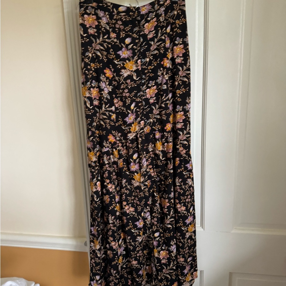 Floral button down maxi skirt by American Eagle Outfitters